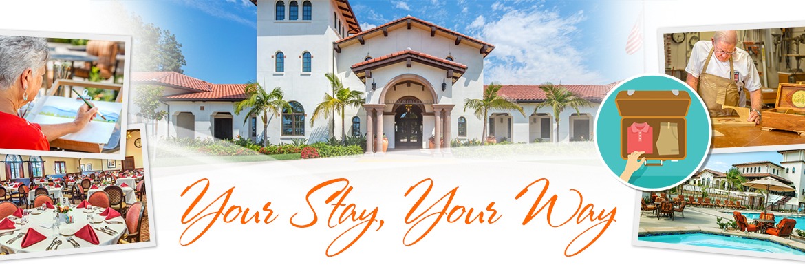 Your stay your way at Covenant Living of Mount Miguel